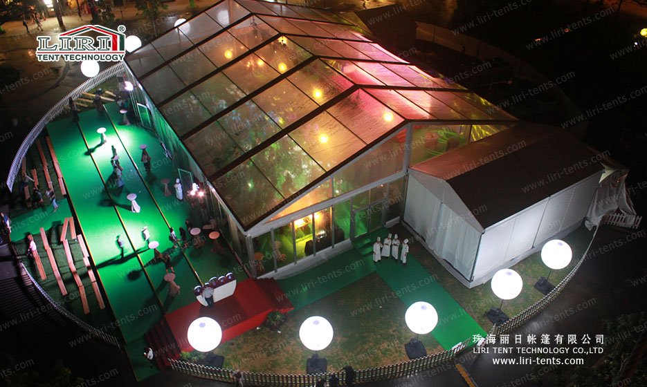 20×40 Frame Clear Tents