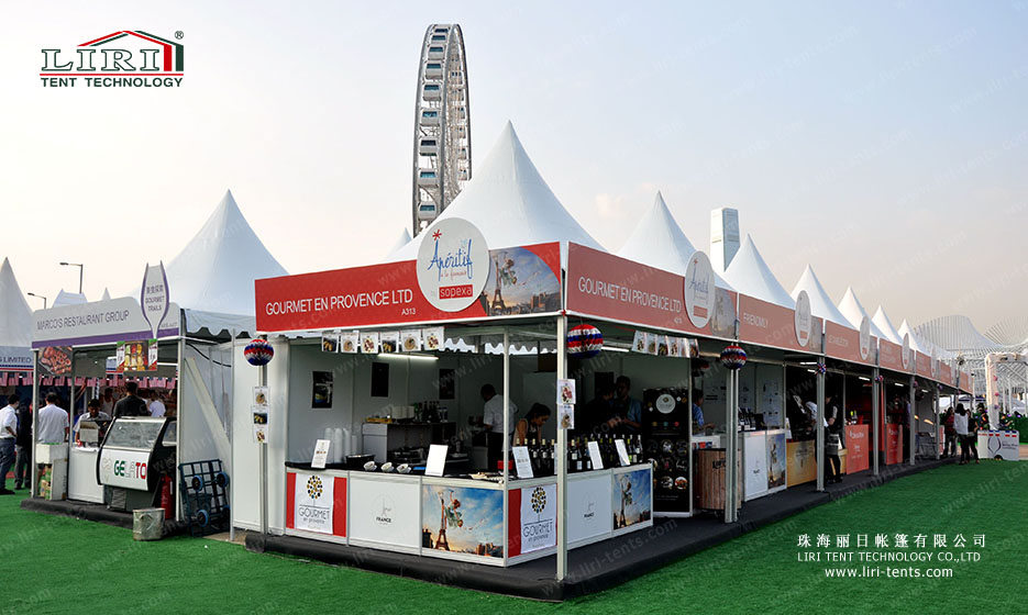 3x3 pagoda event tent