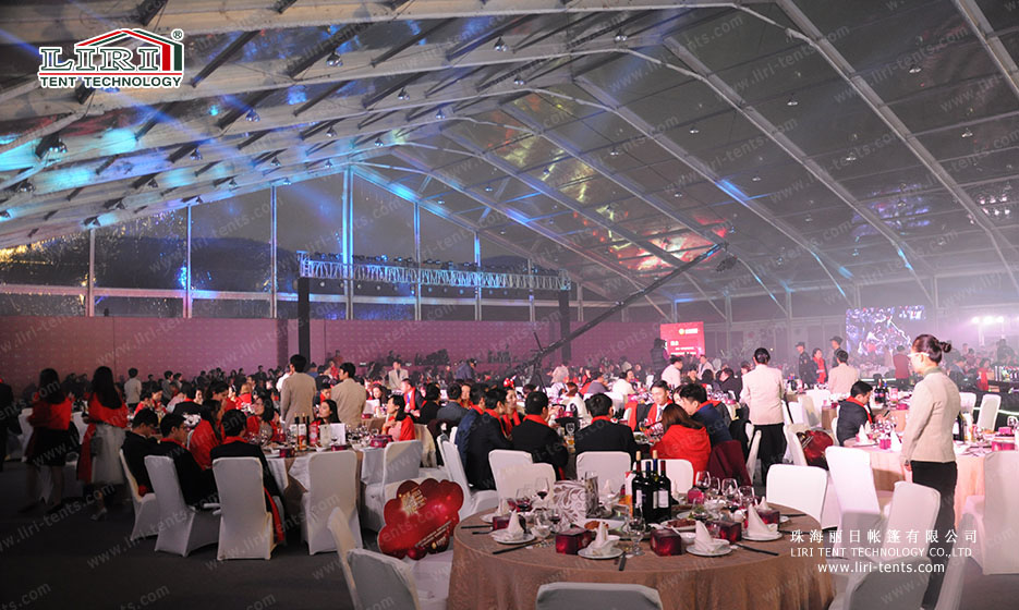 50m Span Transparent Banquet Event Tent