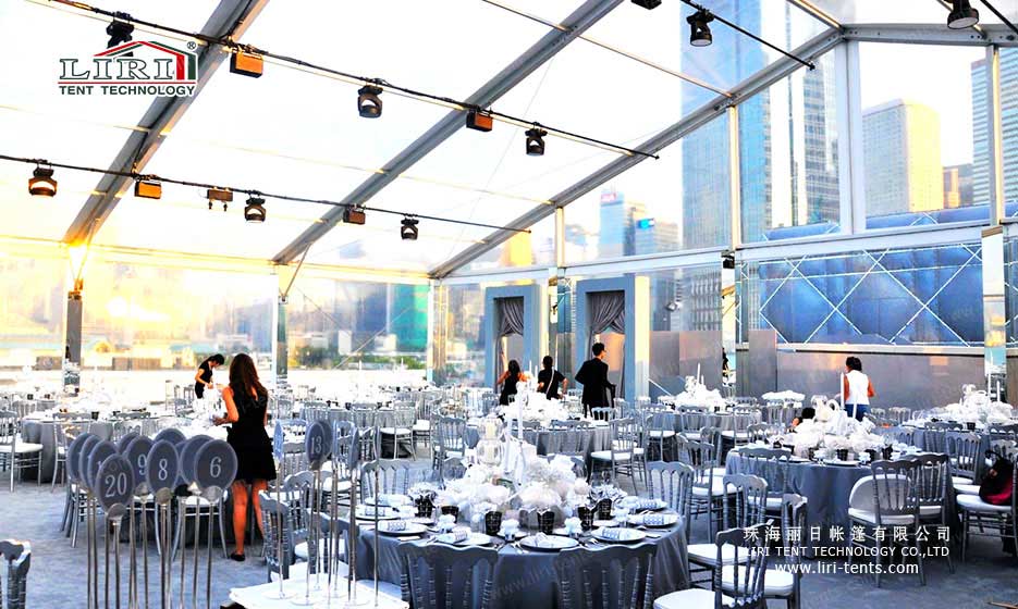 Clear wedding Tent