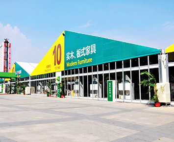 Exhibition Tents For International Famous Furniture Fair