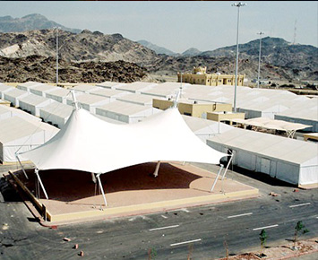 Hajj Tent for The pilgrimage event to Mecca