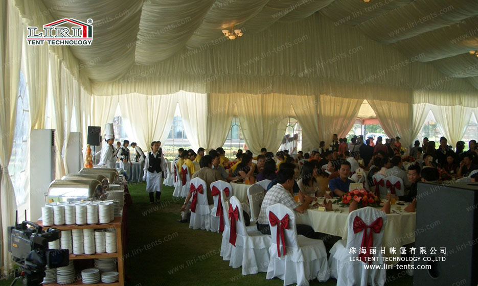 Marquee Tents With Luxury Decorations