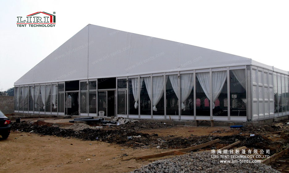 White Outdoor Wedding Marquee Tents