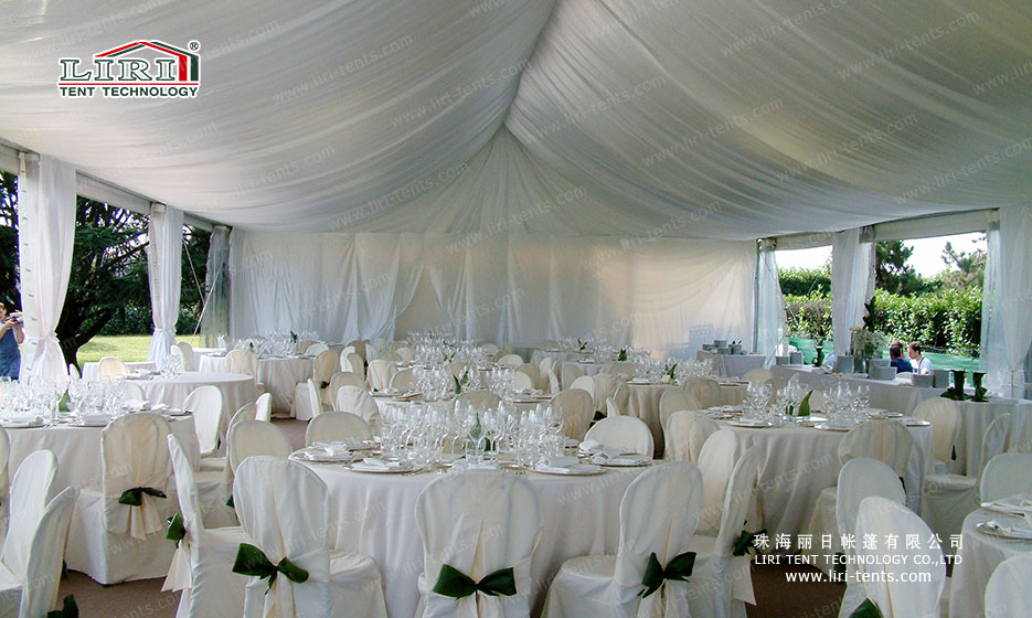 wedding tent for dining hall