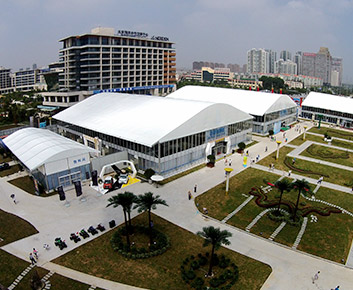 40m Double Decker Exhibition Tent
