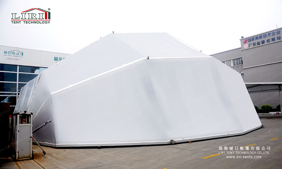 Customized hangar military tents