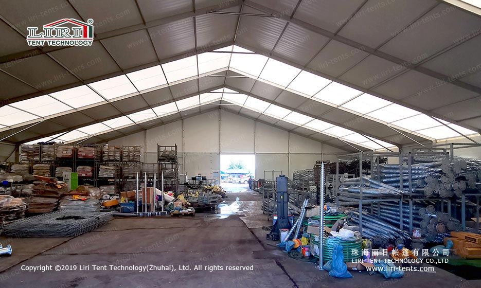 Large Storage Tent indoor