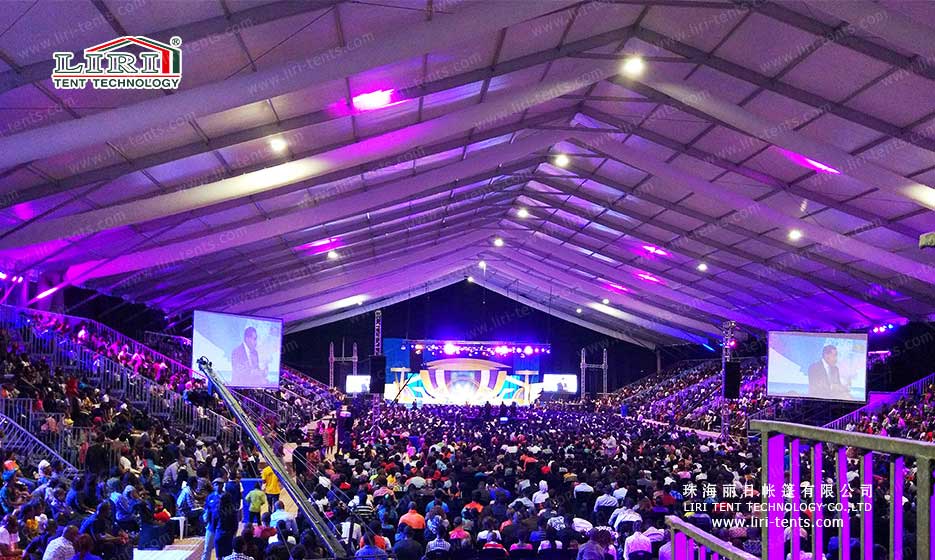 Large church tent