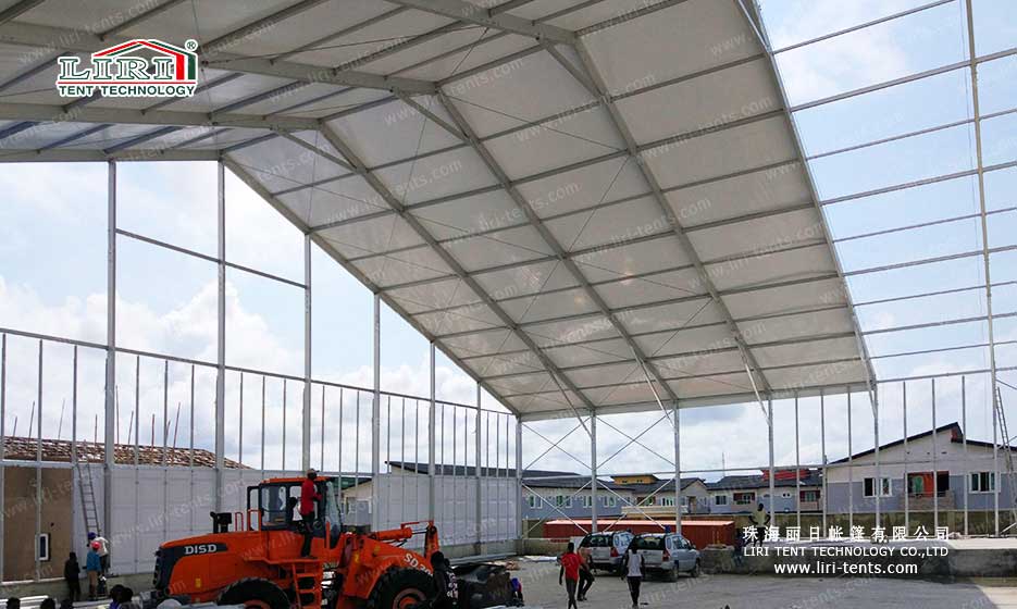 Ten thousand people church tents solution from Liri Tent