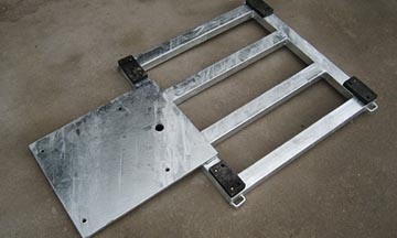 Placa de peso para a tenda 1