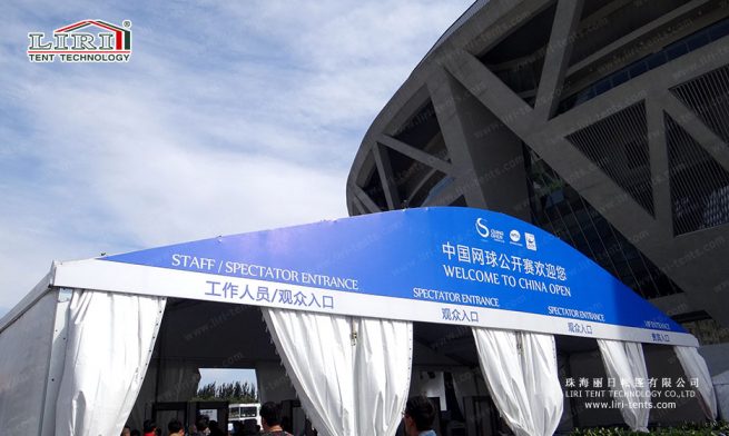 tenda em forma de cúpula para o China Open 2