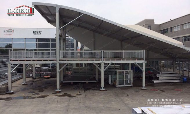 tenda de dois andares