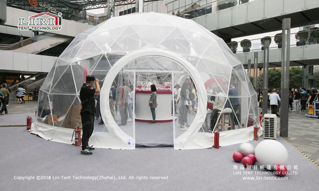 Tenda em forma de cúpula geodésica à venda 1