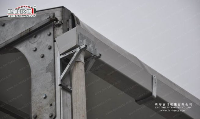 calha resistente para a chuva para tenda