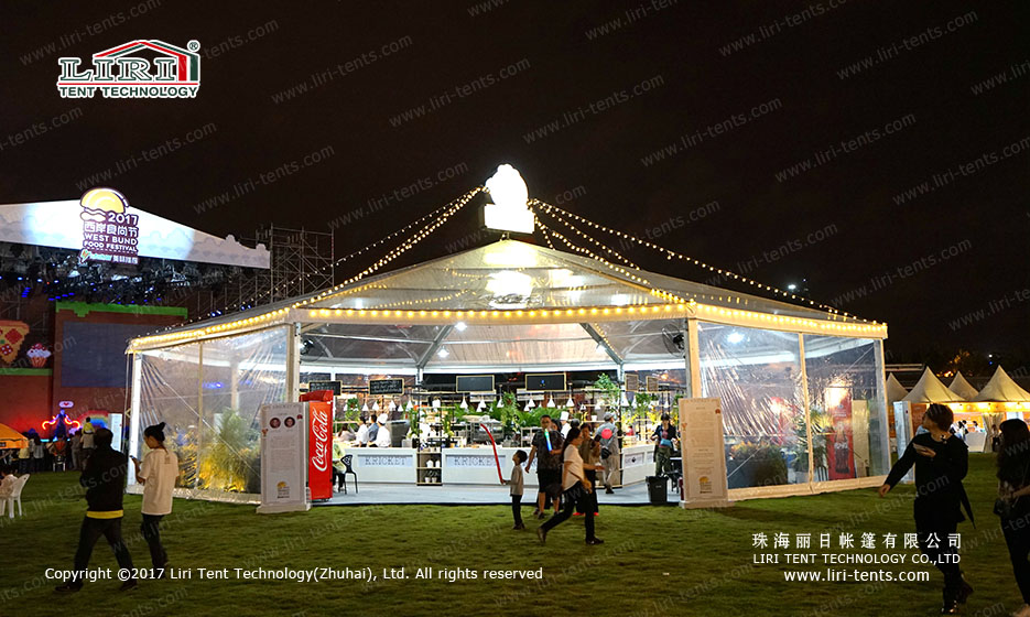 Tenda grande para eventos
