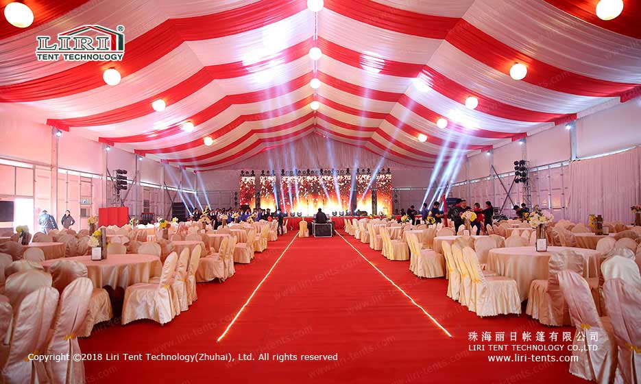large outdoor party tent