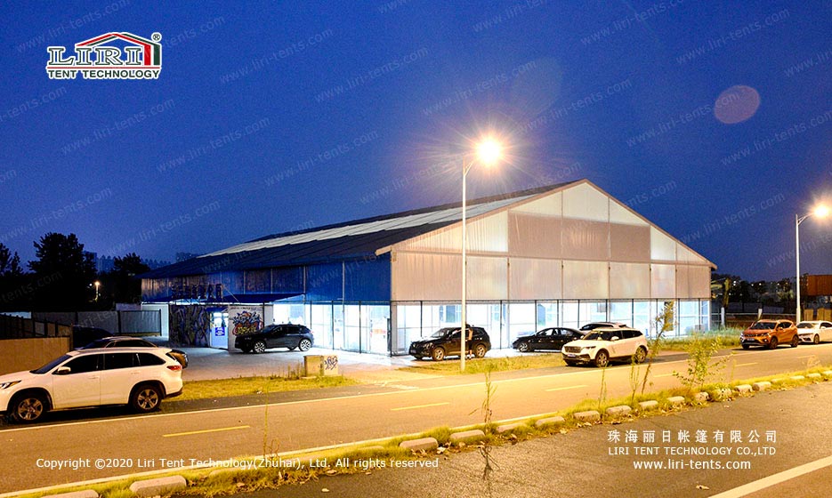 luxury Basketball Court tent 1