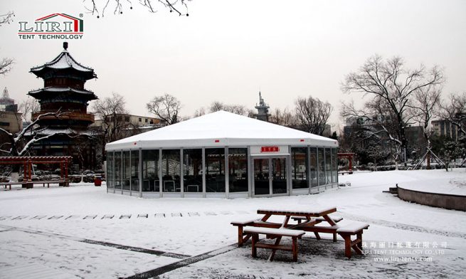 Tenda octogonal à venda 2