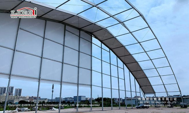 Apresentação da tenda poligonal para exterior 1