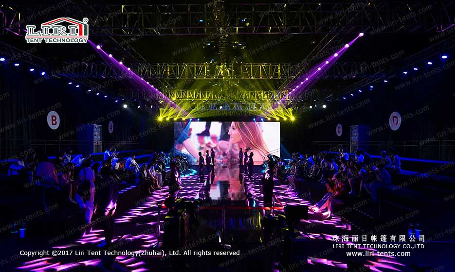 outdoor show tent