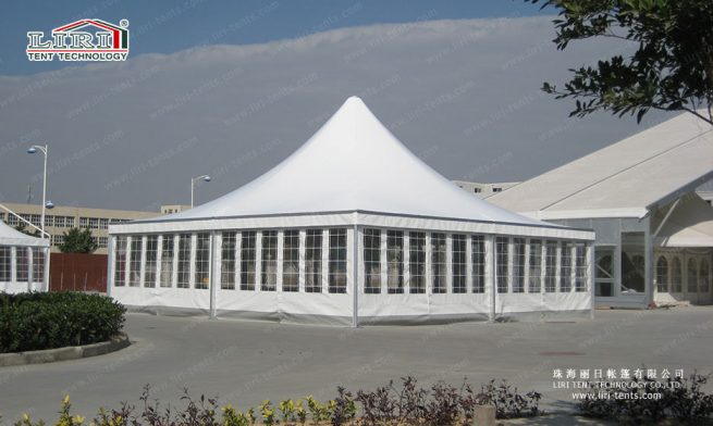 tenda tipo pagode com paredes laterais com janelas 1