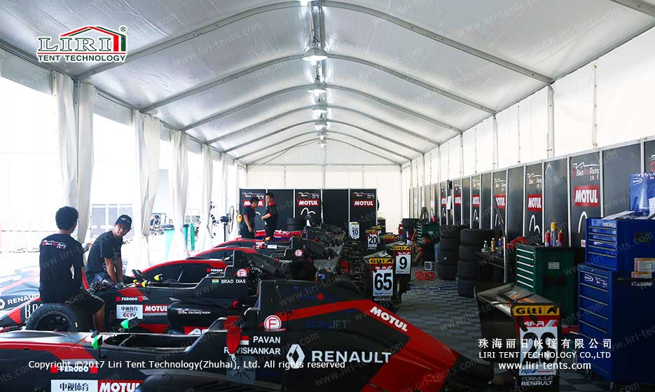 racing tents for cars show