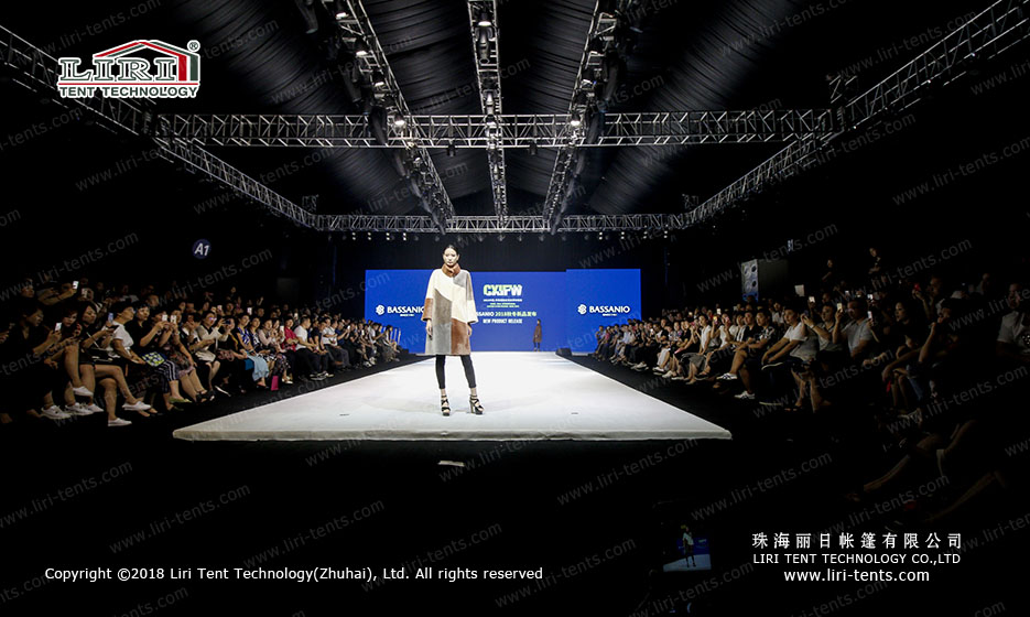 tent fashion show