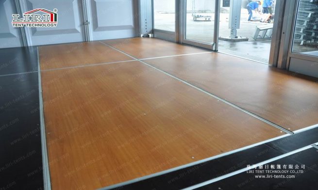 estilo do sistema de piso da tenda