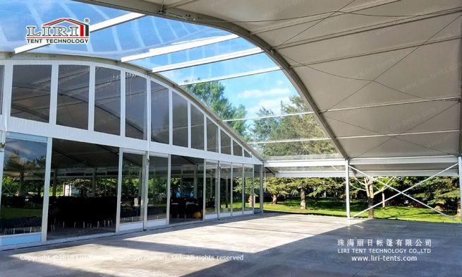 tenda com cobertura em arco 1