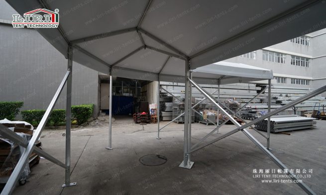tenda de canto para passadiço de 90°