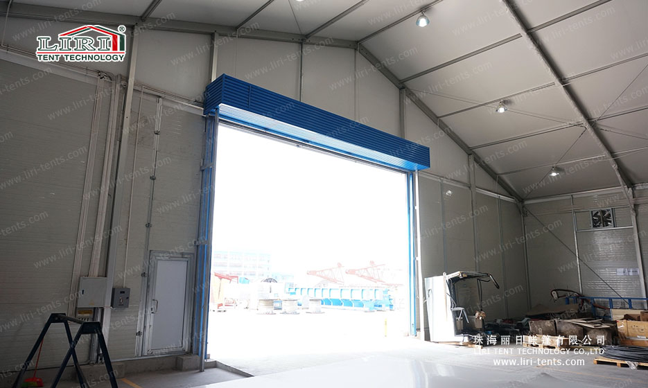 warehouse tent