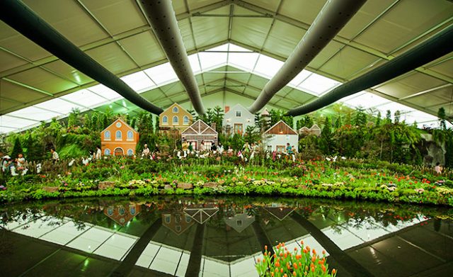 Relocatable Flower Show Tent Video