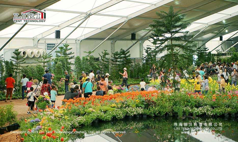 outdoors Flower Show Tent
