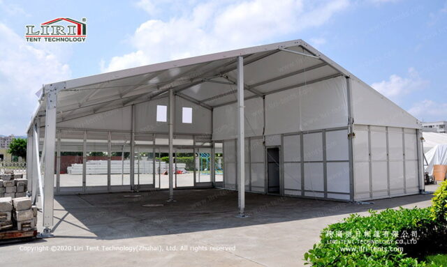 Varanda de tenda grande personalizada