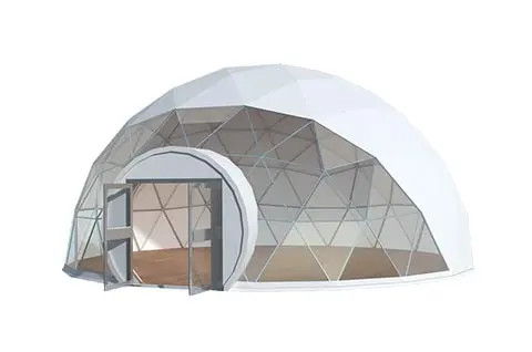 Tenda em forma de cúpula para festas