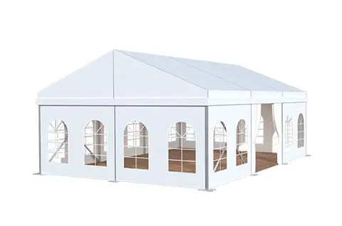 Pequena tenda para festas