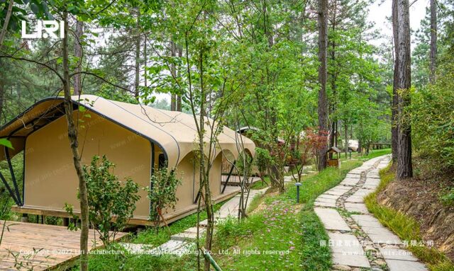 Tenda de glamping no Havaí 2