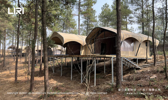 Tendas de glamping de luxo à venda