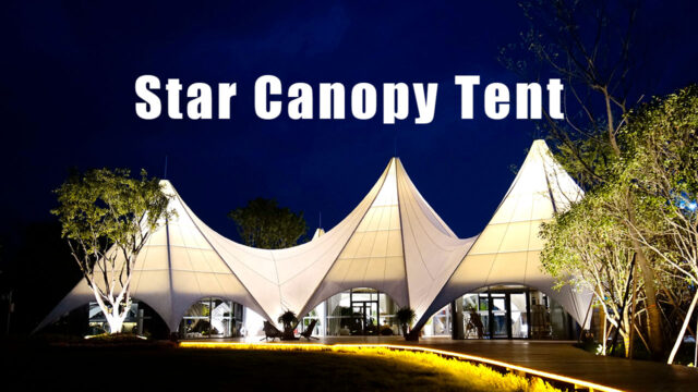 Tenda em forma de estrela – Vídeo do produto «Beautiful Star Shape Tent»