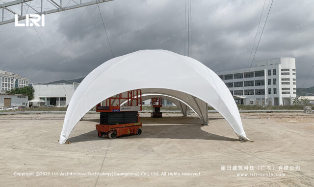Tendas tipo «Crossover Dome»