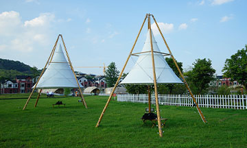 Bamboo Tipi Tent