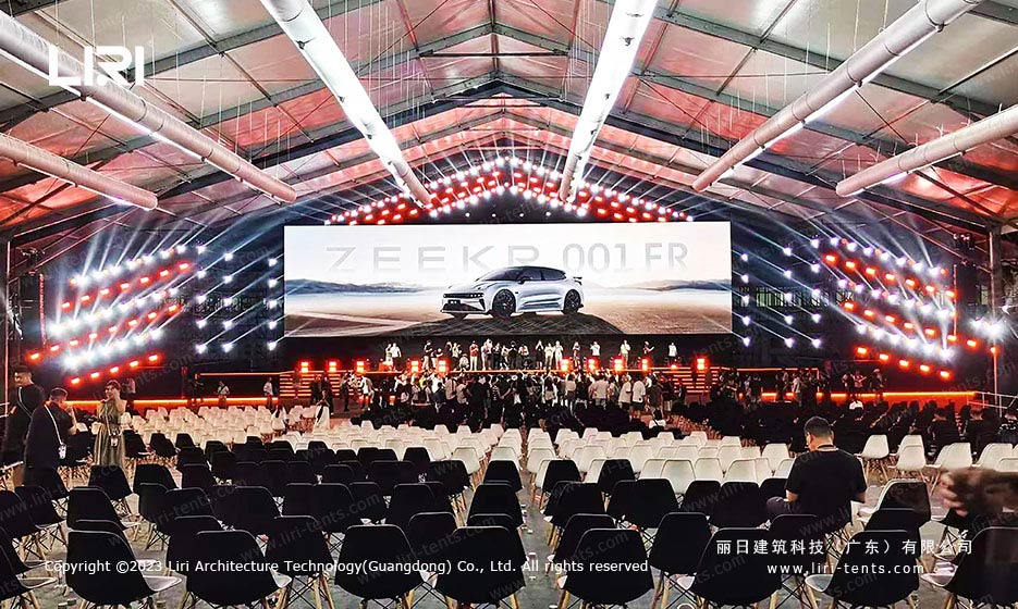 Outdoor Event Waterproof White Big Clear Span Tents