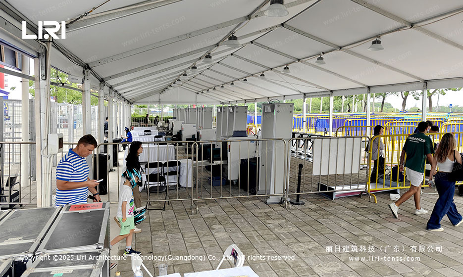 modular event canopy tent