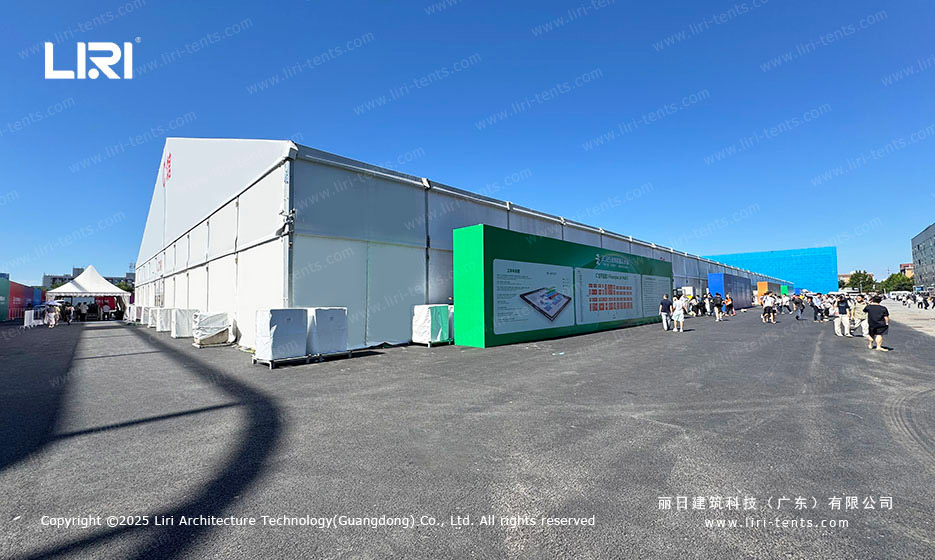 Spacious Exhibition Tent with lighting system